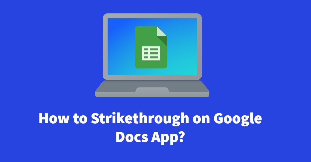 mac command for strikethrough in google docs
